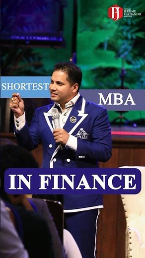 The Shortest MBA in Finance! #sermon #clips