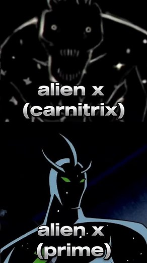 alien x vs alien x carnitrix #vs #ben10 #carnitrix#omnitrix