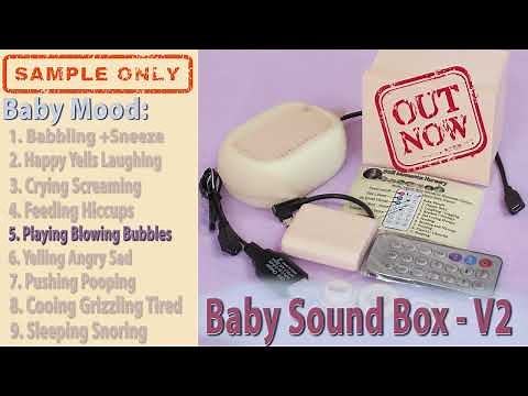 Reborn Baby Sound Box V2 - Sample sounds.