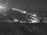Footage shows Russian drone hitting Chernobyl power plant