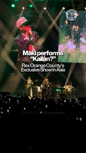 Maki performs Kailan? Live in Manila