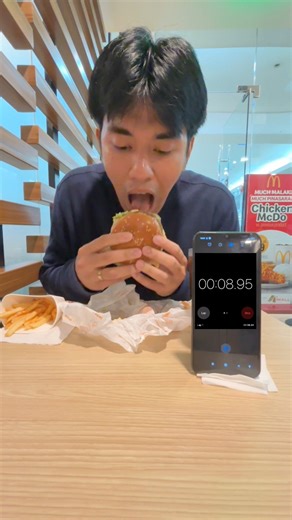 189K views · 2.4K reactions | 1 Minute Big Mac Challenge! | Migs Madrigal | Facebook