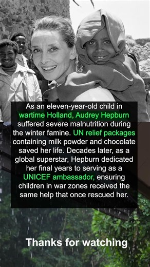 The Relief Package That Saved Audrey Hepburn’s Life