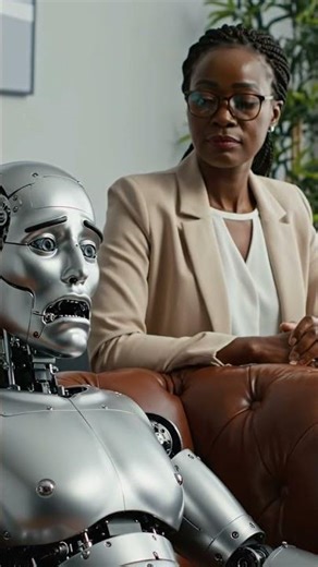 robot is sad do human comforts it