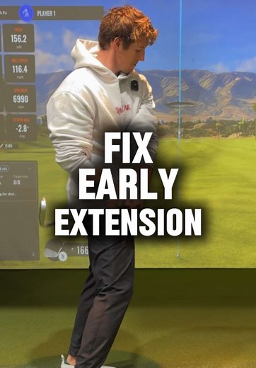 Drills to Overcome Early Extension in Golf