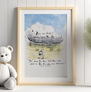 Charlie Mackesy, the Boy the Mole the Fox and the Horse Igh Quality Print. Print With Meaning, Poster for Kids Room, Nursery. Print Only. - Etsy