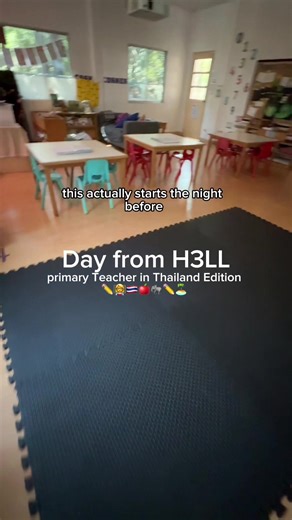 Come back for part 2 because it somehow gets worse 😅⤵️ Okay before anyone panics, this is NOT my actual day 😂 This did not all happen at once, and I genuinely love my job, my school, and teaching in Thailand 🇹🇭 And yes… 🐍 We do get snakes (and yes, I’ve been told off for leaving my door open because of them) 🌫️ When pollution is high, kids have to stay indoors 🛵 Grab bikes are sometimes the only option because taxis are busy or would make you late Teaching abroad isn’t chaos 24/7 , but it