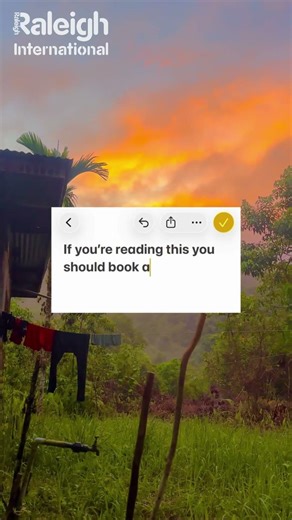If you're watching this you should... #expedition #gapyear #travel