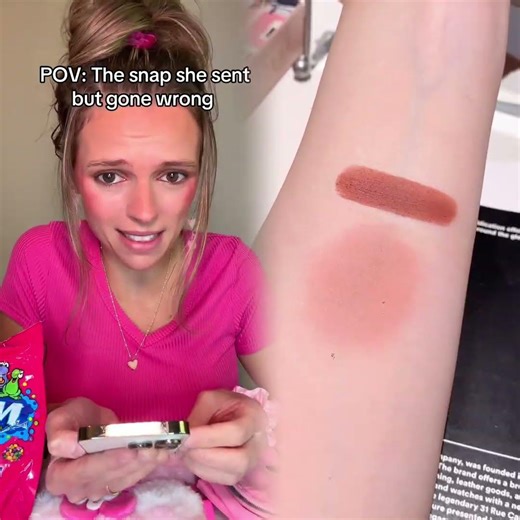 POV: The snap she sentbut gone wrong