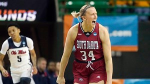 South Dakota Coyotes roll to first NCAA Tournament win with 75-61 victory over Ole Miss
