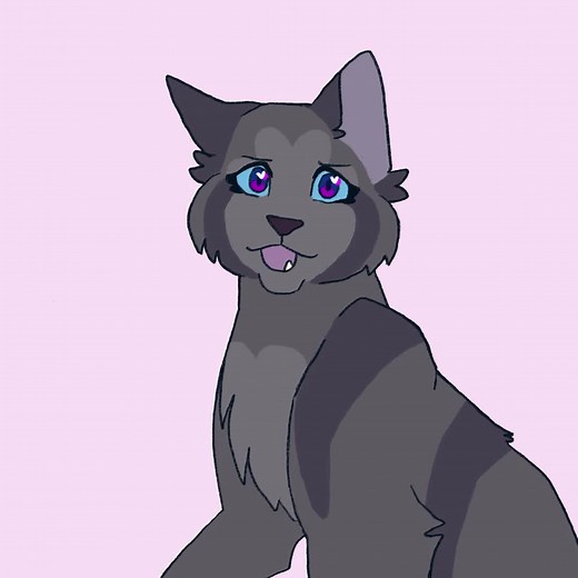 Warrior Cats Valentine's Day Art | Cinderheart x Hollyleaf | Procreate Drawing