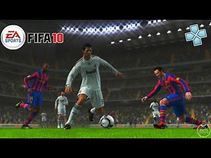 Akhirnya ini dia game yang keren abis parah banget | FIFA 10 PPSSPP ANDROID OFFLINE ( WAJIB COBA )