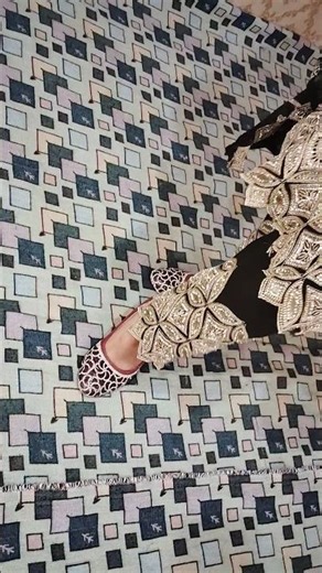 Step into elegance ✨ Watch this flowy wedding frock shine with every move 👗