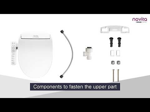 How to install Novita bidet