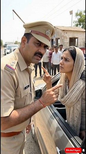 The bribe-taking inspector's face turned pale when DM madam showed her ID 😳💪| Real Power of IAS |...