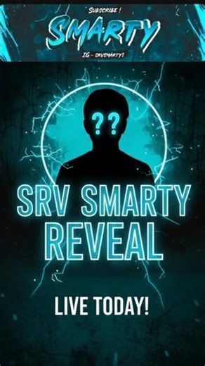 SRV SMARTY KA FACE REVEAL🤯 SRV SNARTY🤩😍 #ff #viral