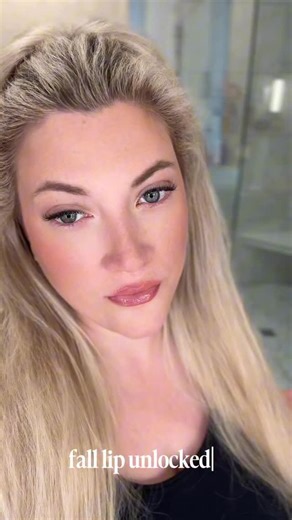 Elle Fowler on Instagram: "Fall lip combo unlocked - Drugstore edition! Exact products 🔗 in bio. @covergirl Outlast Lip Stain in Sugey Girl, @lorealparis Glow Paradise in Beige Eden, @maybelline Lifter Gloss in Ice 🧊 #drugstorebeauty #fallbeauty"