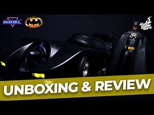 MUST HAVE? Hot Toys BATMOBILE Batman 1989 Unboxing and Review
