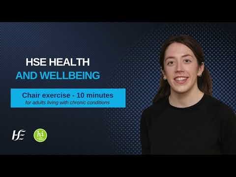 3.Chair exercises – 10 minutes for adults living with chronic disease