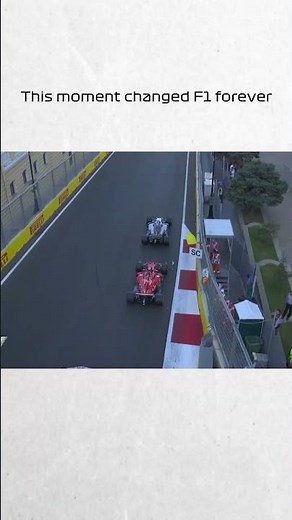 Hamilton and Vettel's Baku Collision