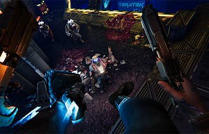 Hyper-Violent Boomer Shooter ‘Turbo Overkill’ Gives You Guns And a Chainsaw Leg