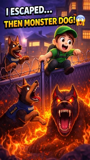 I Escaped The Dogs… But A Monster Was Waiting! 😱 #roblox #trend #games #shorts