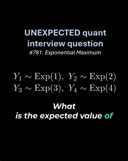 Quant Interview Question #quant