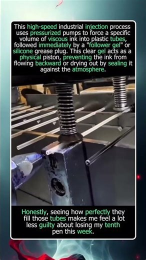 How Pens Get Filled So Perfectly