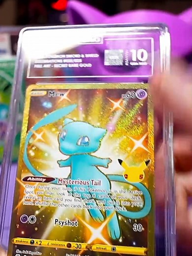 Mew PSA 10: La carta Pokémon más valiosa