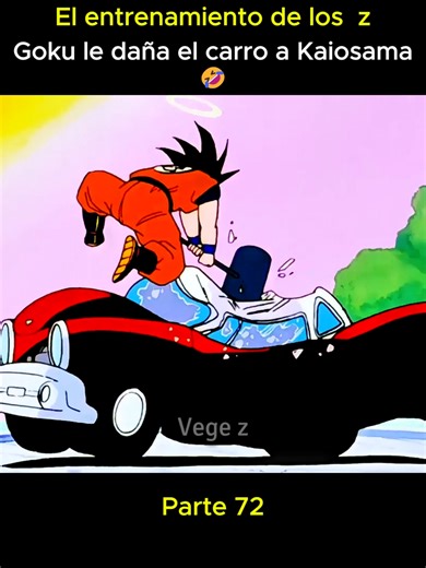 Parte 72 Goku le daña el carro a Kaiosama Dragon ball z Los Saiyajins #clip #dragon ball z #goku #gohan #anime #fpy #vegeta #edit #raditz #bardock