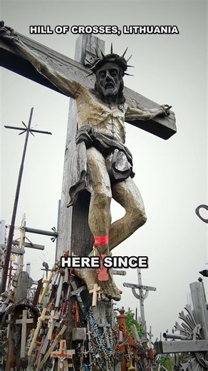 Hill of Crosses — A hill covered in crosses