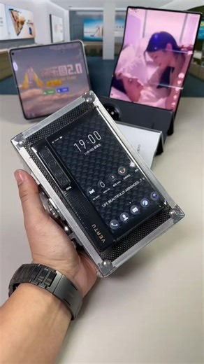 Royole Flexi 5G Hands-On | First Look at Foldable Flagship Future #shorts #foldablephone