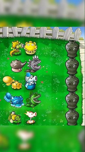 New Ultimate Fusion Plants vs Vase Zombies Pvz Hybrid # #mobilegame #pvzhybrid #gameplay