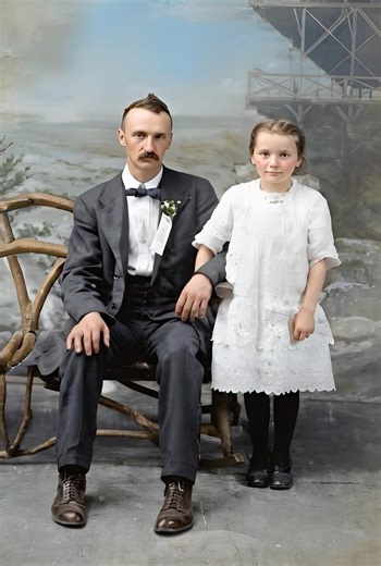 Matilda Jane Wheeler 1916 age 6 #ancestry #genealogy #father #child #family #cousins #kentucky #ohio