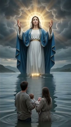 🌊🙏 The Virgin Mary Stops a Deadly Flood | A Powerful Miracle of Faith