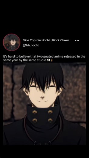 Vice Captain Nacht on Instagram: "Black Clover is set in a world where magic is everything — status, power, and identity. The story follows Asta, a boy born without any magical ability in a kingdom where everyone else possesses it. Rather than accepting defeat, he trains his body relentlessly and dreams of becoming the Wizard King, the strongest mage in the Clover Kingdom. His life changes when he receives a mysterious five-leaf grimoire containing anti-magic power, allowing him to cancel out sp