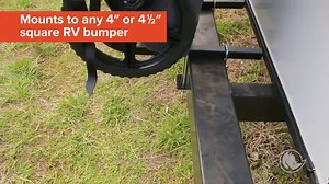 Watch Camco Rhino Bumper Mount RV Tote Tank Carrier - Mounts Directly onto Your RV Bumper to Secure You... on Amazon Live