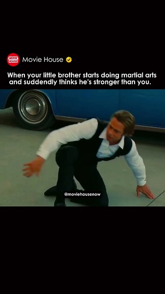 When your little brother starts doing martial arts