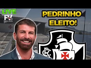 PEDRINHO É ELEITO PRESIDENTE DO VASCO DA GAMA!