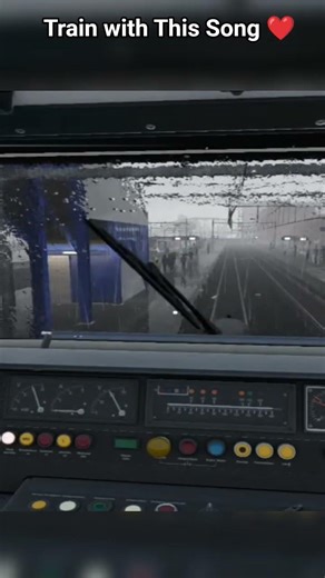 Train Simulator 🚆❤️ Driving with “Jaiye Sajna” Vibes #gaminghindi #shorts