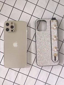 [2 Pack] Bling Crystal Camera Lens Protector Compatible with iPhone 12 Pro Max, Glitter Diamond Rear Camera Cover 3D Bling Diamond Lens Cover (Silver)