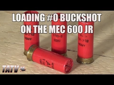 Reloading #0 Buckshot on the MEC 600 Jr
