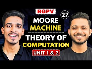 Lec 27 | Moore Machine (Examples) | Automata Theory | Theory of Computation (TOC) | BTech 3rd Year