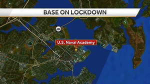U.S. Naval Academy on lockdown, officials say