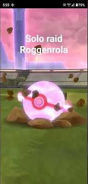 Solo raid Dynamax shining ✨ Roggenrola evolve ✨Boldore evolve to ✨Gigalith
