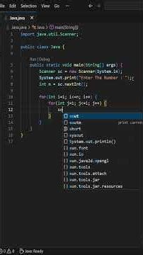 Alphabet Square Triangle Pattern in Java #coding #pattern #viral #shorts #viralvideo #shortvideo