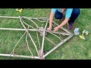 Easy DIY Garden PROJECT: Rose ARCH Support