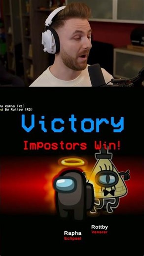 Meciul Perfect ca Impostor #funny #amongus