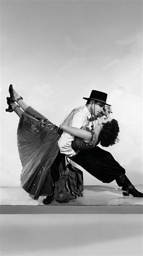 The Rococo Magazine | One of cinema’s most electrifying tango scenes unfolds in *Valentino* (1951), with Eleanor Parker and Anthony Dexter embodying a sultry... | Instagram