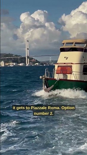 How to Get from Venice Airport to City Center 🇮🇹 (Bus, Boat & Water Taxi Guide) #veniceitaly